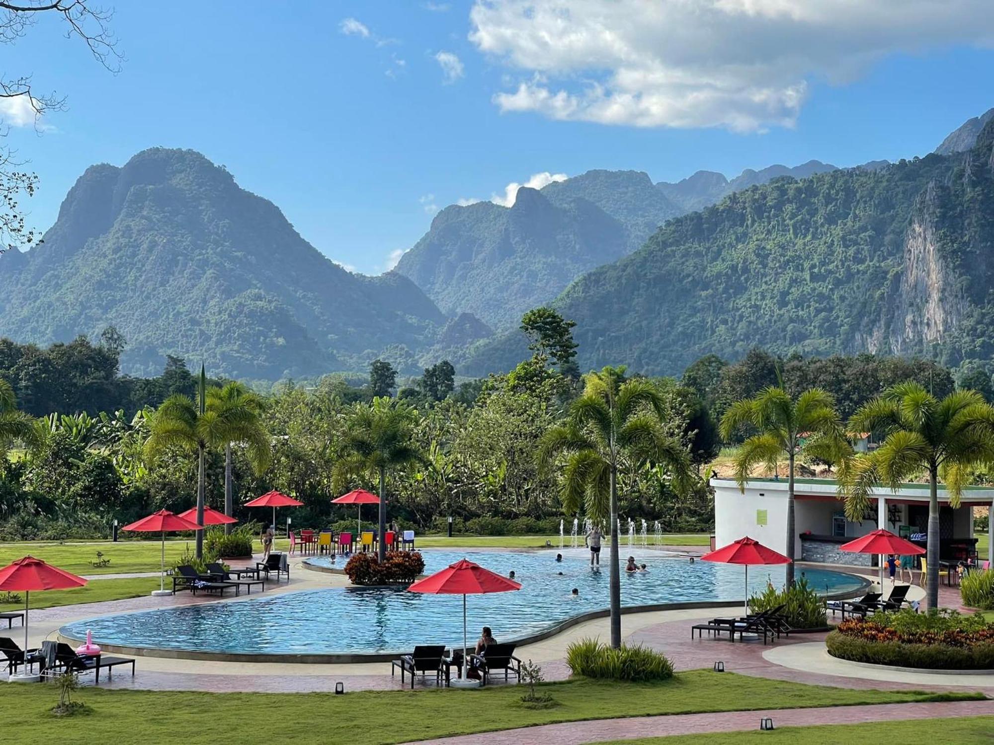 ואנג ויינג Tmark Resort Vangvieng מראה חיצוני תמונה