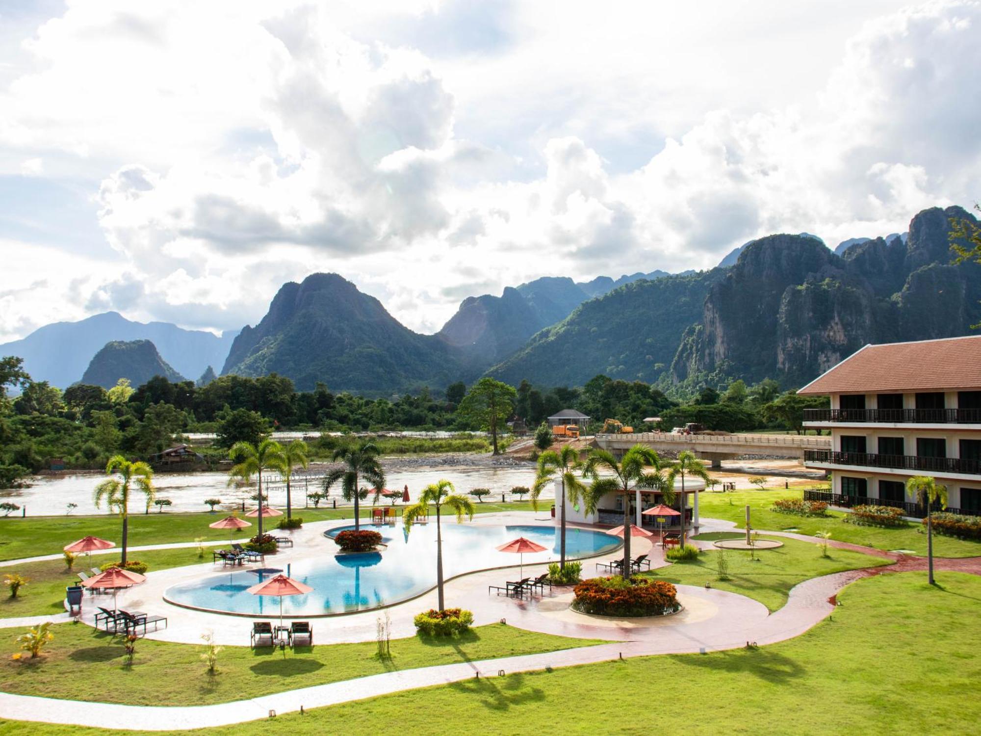 ואנג ויינג Tmark Resort Vangvieng מראה חיצוני תמונה
