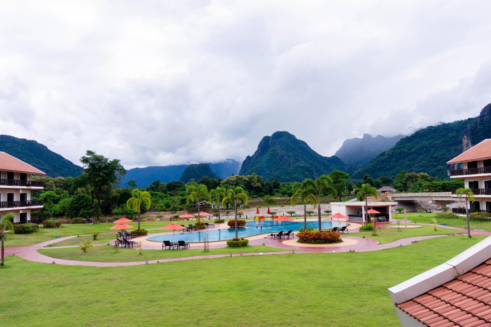 ואנג ויינג Tmark Resort Vangvieng מראה חיצוני תמונה